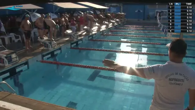 Revezamento 4×50m Livre Masculino - Série 2