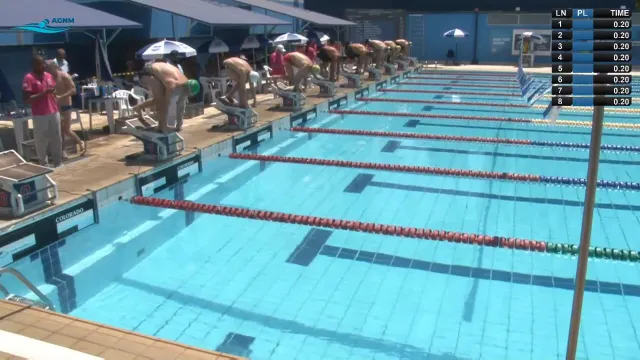 100m Borboleta Masculino - Série 2