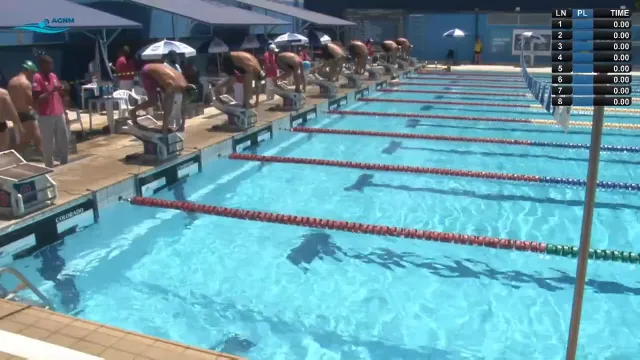 100m Borboleta Masculino - Série 3