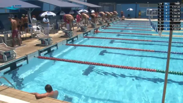100m Borboleta Masculino - Série 4