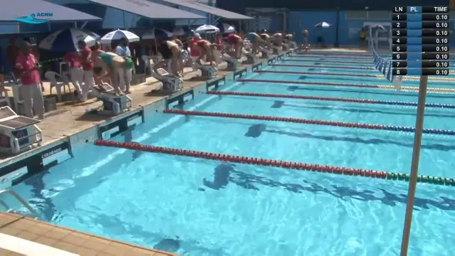 50m Borboleta Feminino - Série 1