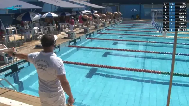 50m Peito Masculino - Série 9