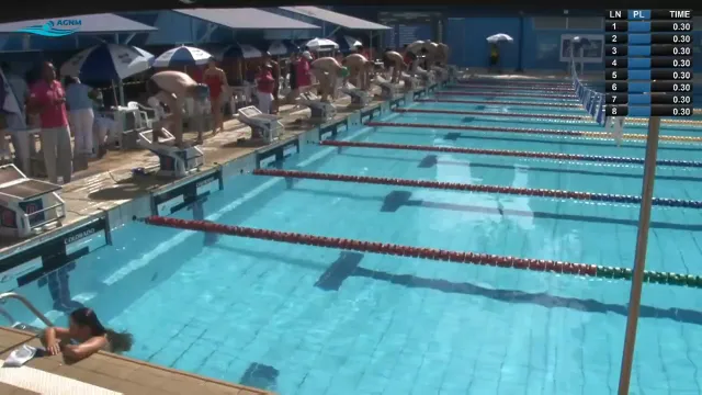 50m Borboleta Masculino - Série 1