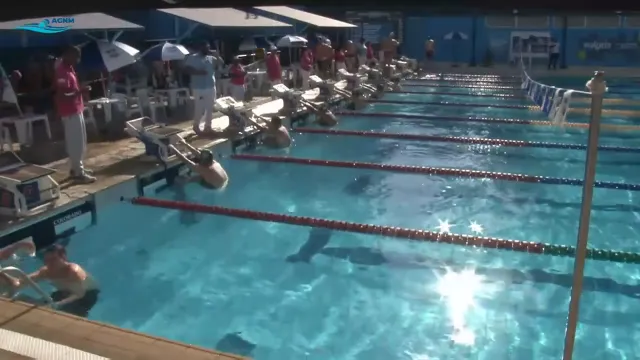 50m Costas Masculino - Série 7