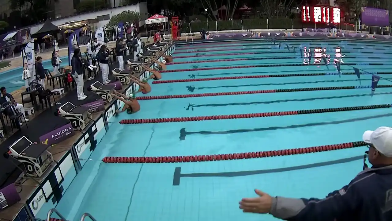 100m Costas Masculino - Série 1 - Juvenil 2