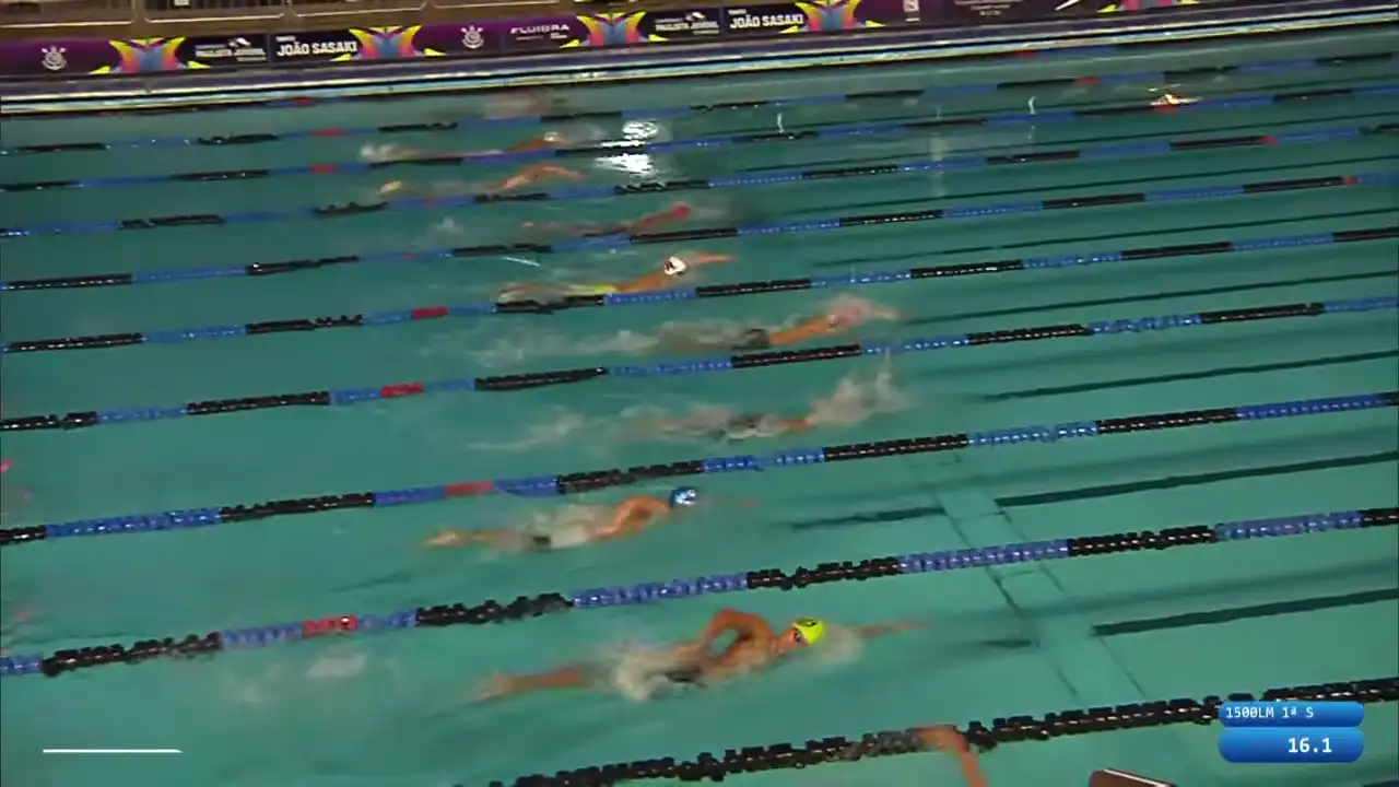 1500m Livre Masculino - Série 1 - Juvenil 2