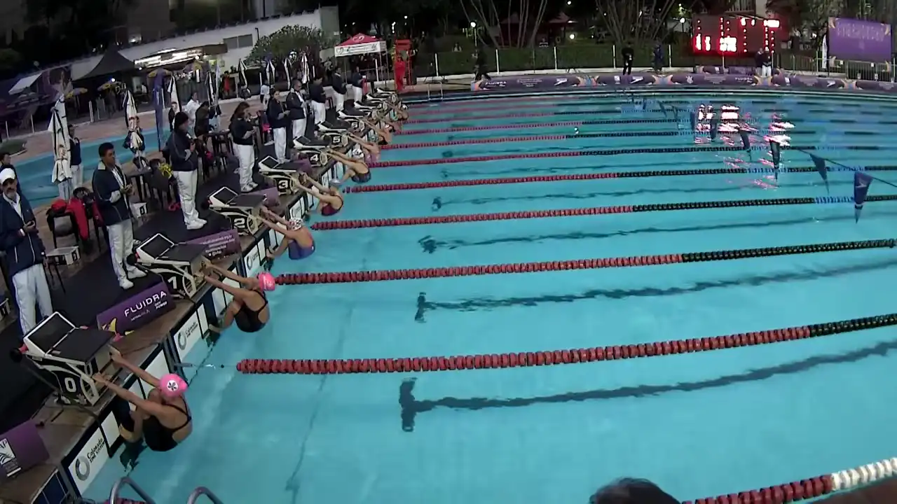 100m Costas Feminino - Série 2 - Juvenil 1