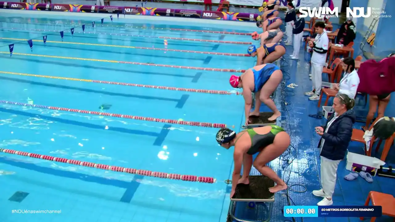 50m Borboleta Feminino - Série 3