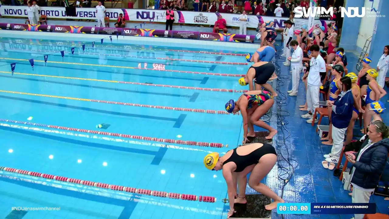 Revezamento 4×50m Livre Feminino - Série 3