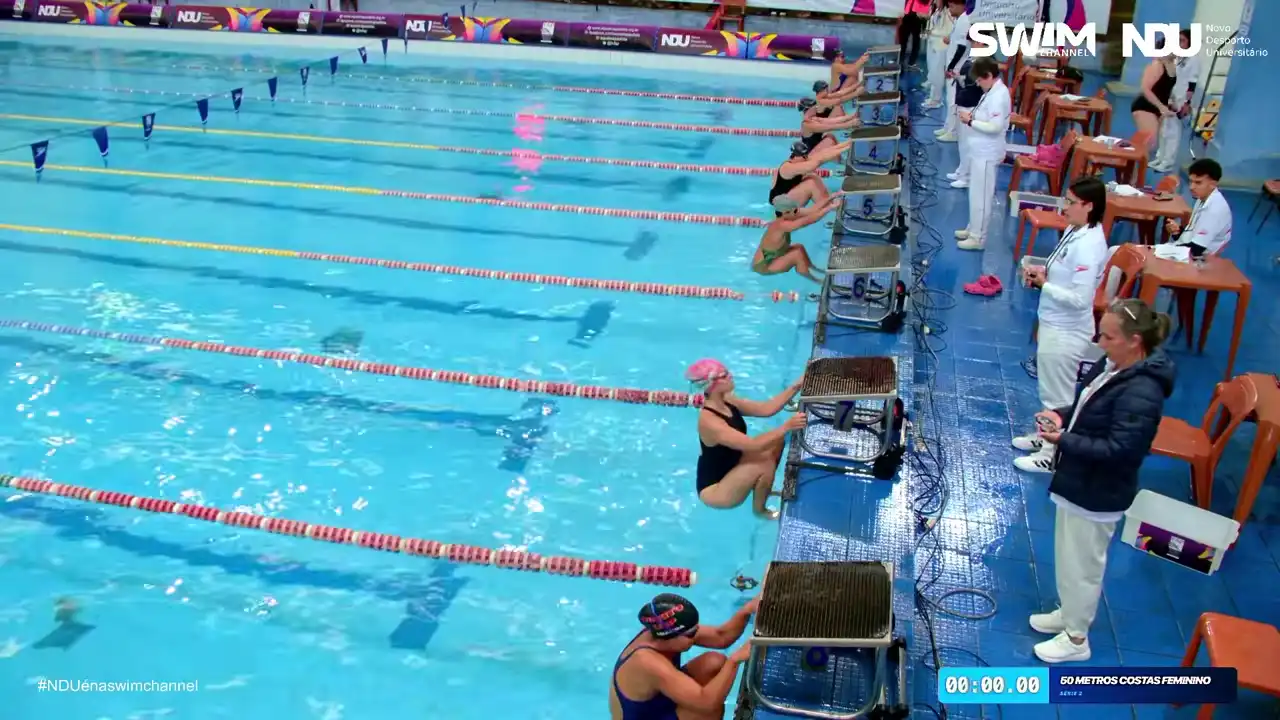 50m Costas Feminino - Série 2