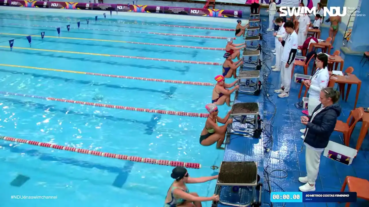 50m Costas Feminino - Série 3