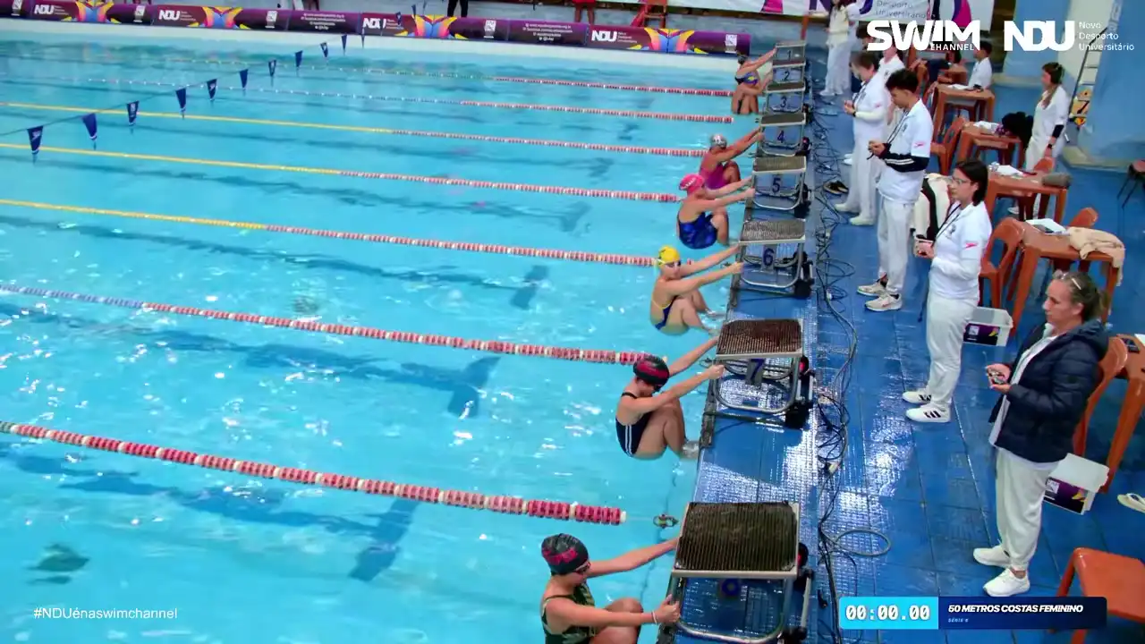 50m Costas Feminino - Série 6