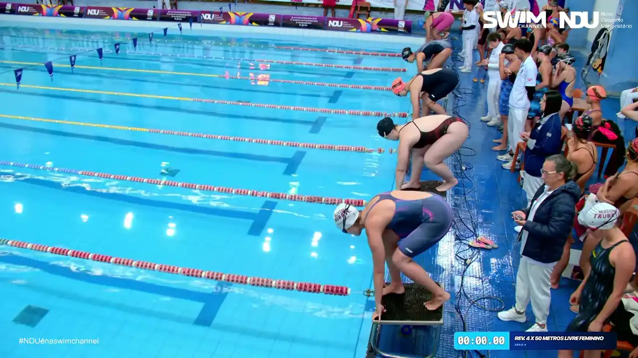 Revezamento 4×50m Livre Feminino - Série 4