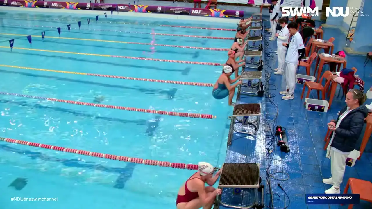 50m Costas Feminino - Série 8