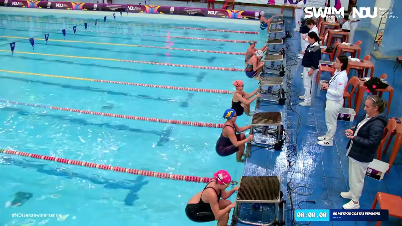 50m Costas Feminino - Série 10
