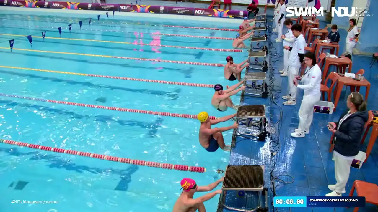 50m Costas Masculino - Série 3