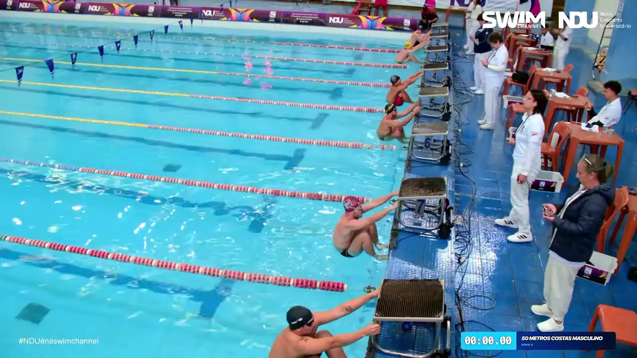 50m Costas Masculino - Série 4