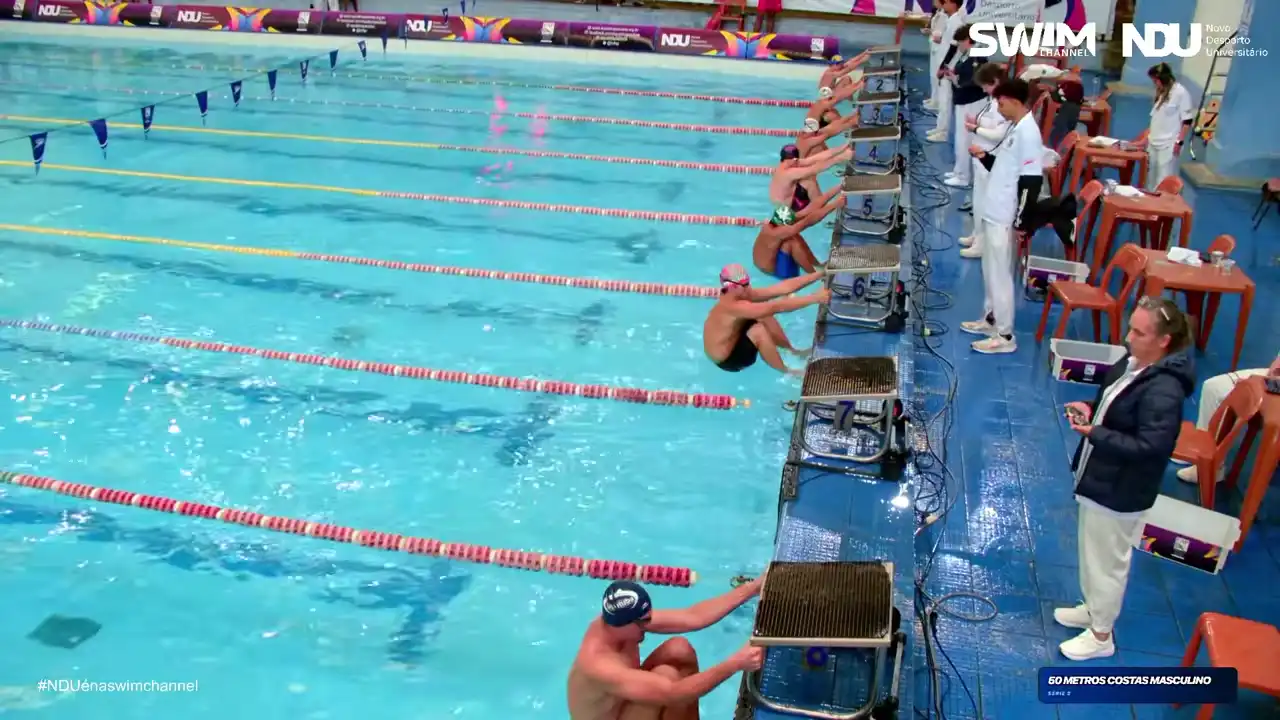 50m Costas Masculino - Série 5