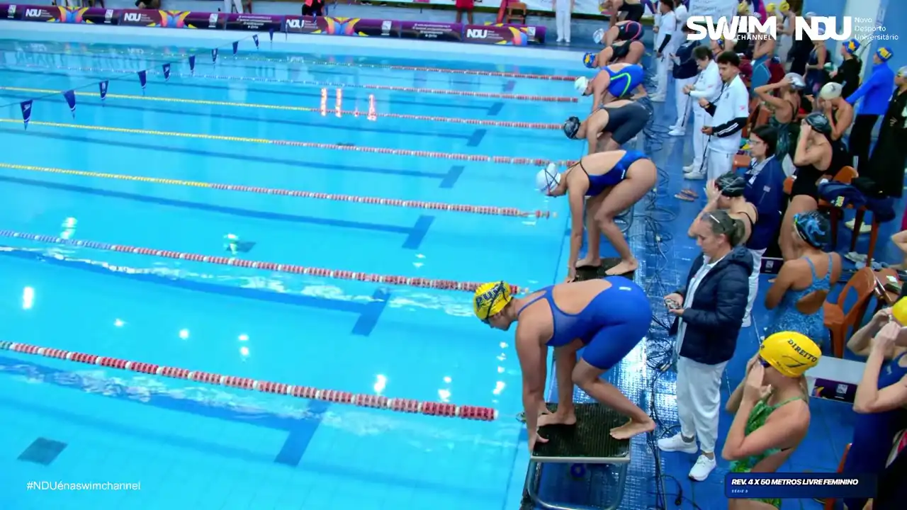 Revezamento 4×50m Livre Feminino - Série 5