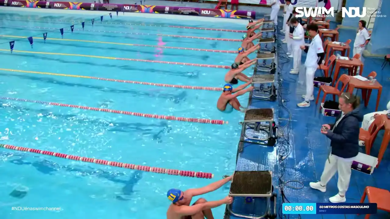 50m Costas Masculino - Série 7