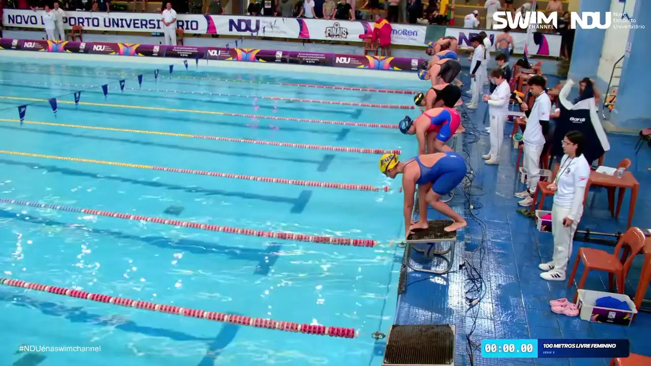 100m Livre Feminino - Série 3