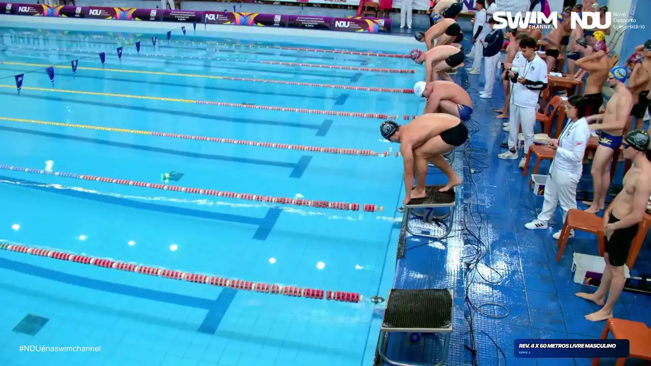 Revezamento 4×50m Livre Masculino - Série 2
