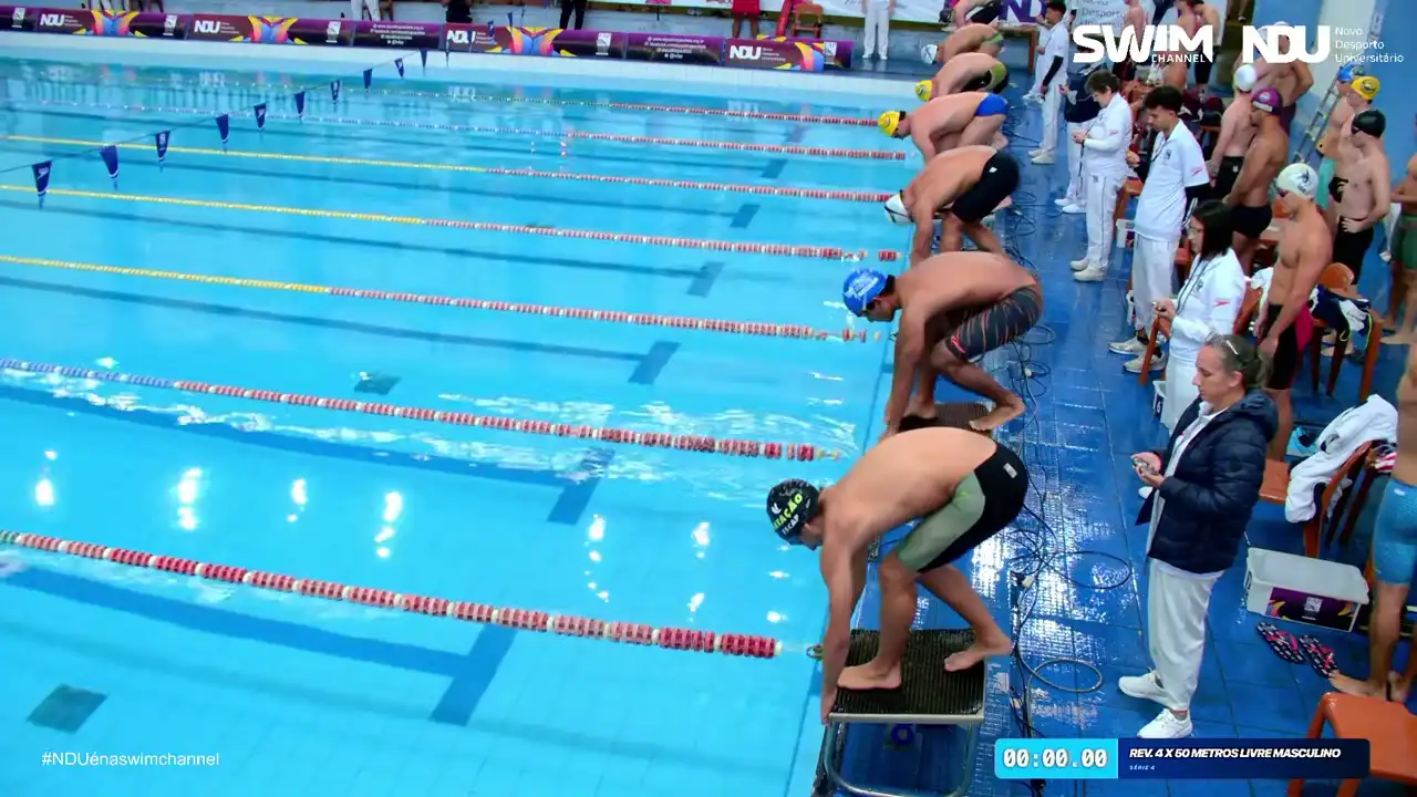 Revezamento 4×50m Livre Masculino - Série 4