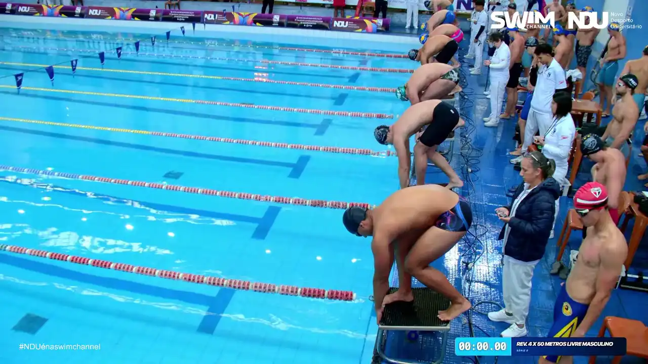 Revezamento 4×50m Livre Masculino - Série 5