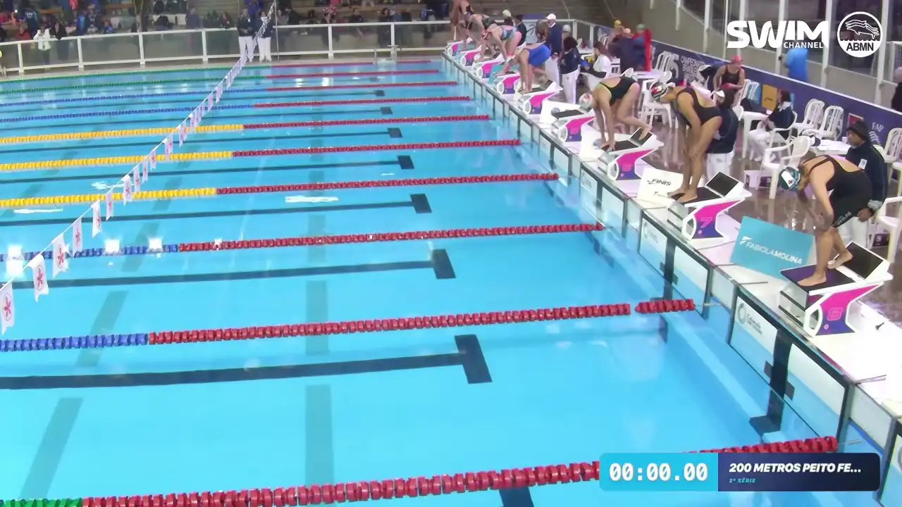 200m Peito Feminino - Série 2