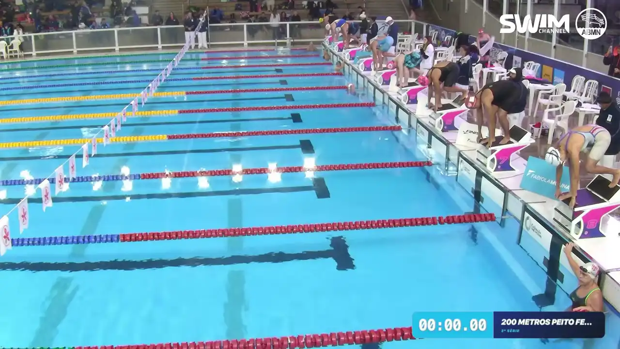 200m Peito Feminino - Série 3