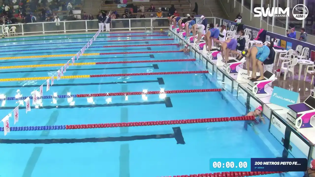 200m Peito Feminino - Série 4