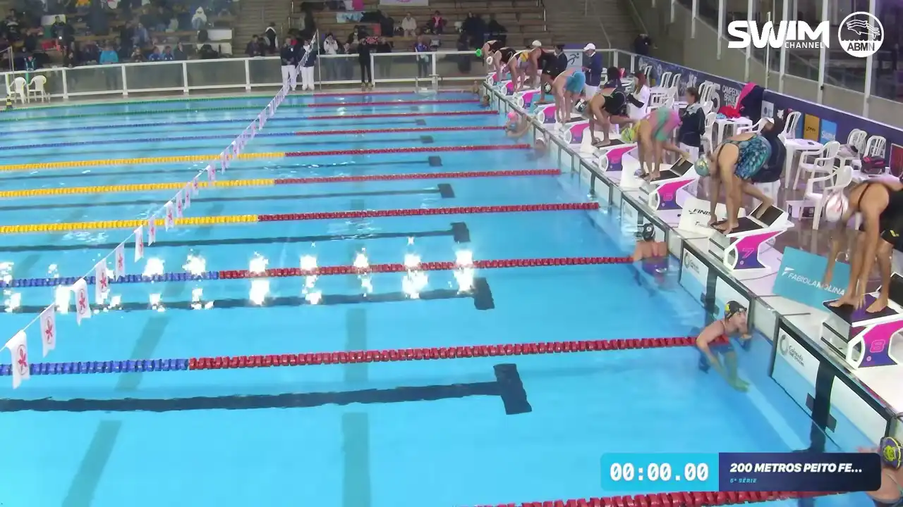 200m Peito Feminino - Série 5