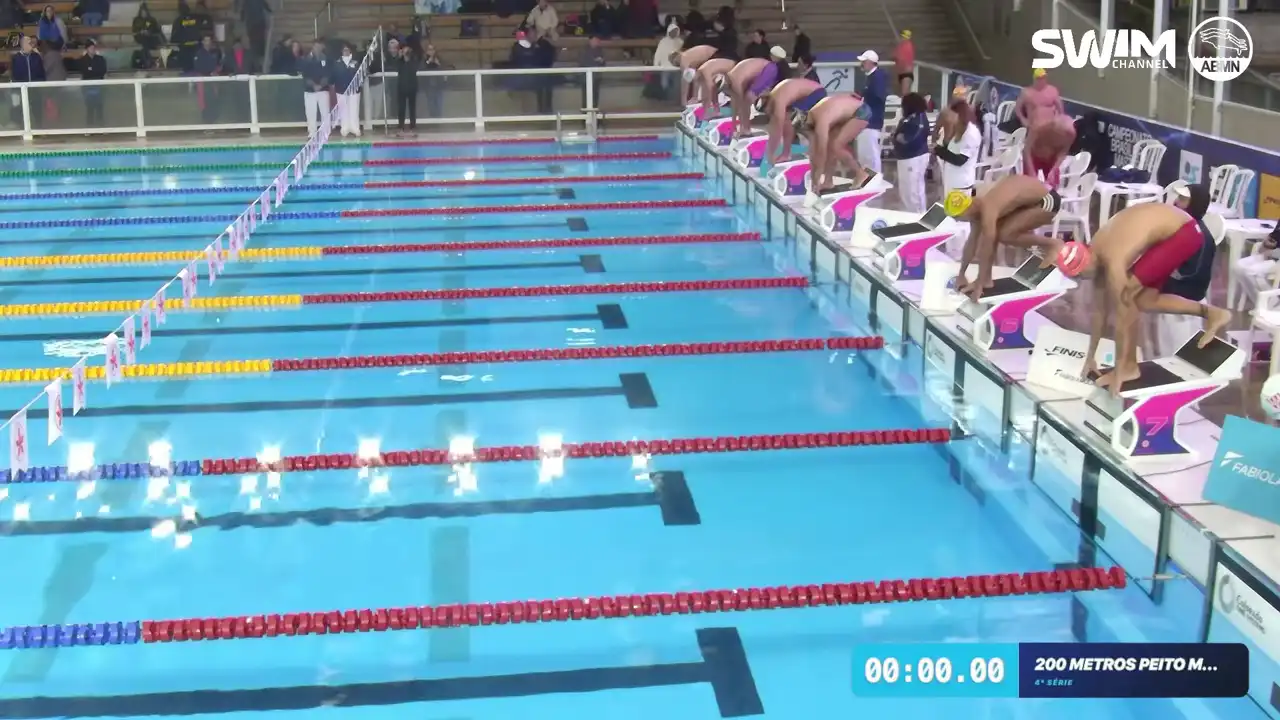 200m Peito Masculino - Série 4