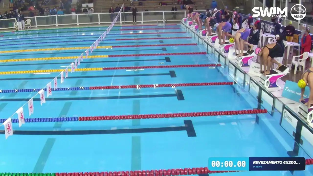 Revezamento 4×200m Livre Feminino