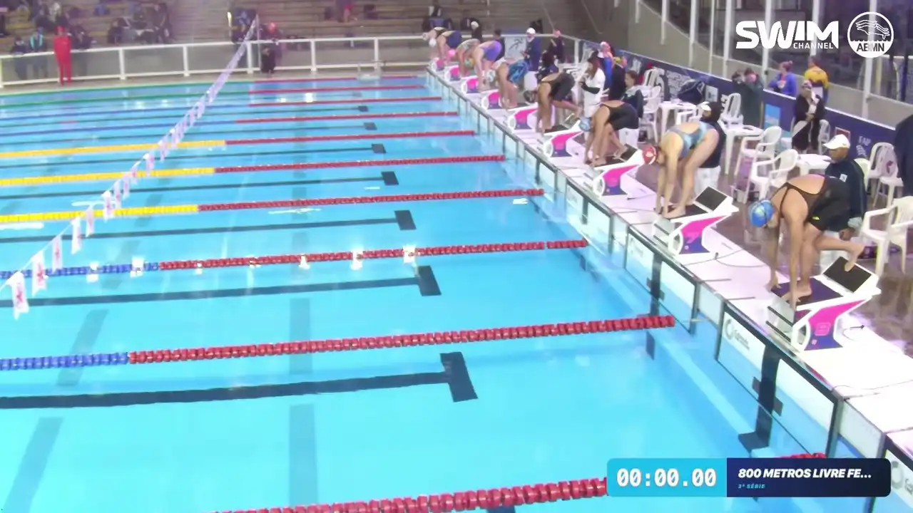800m Livre Feminino - Série 3