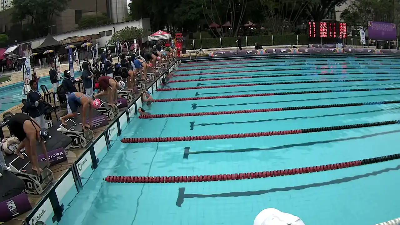 100m Livre Feminino - Série 3 - Juvenil 2