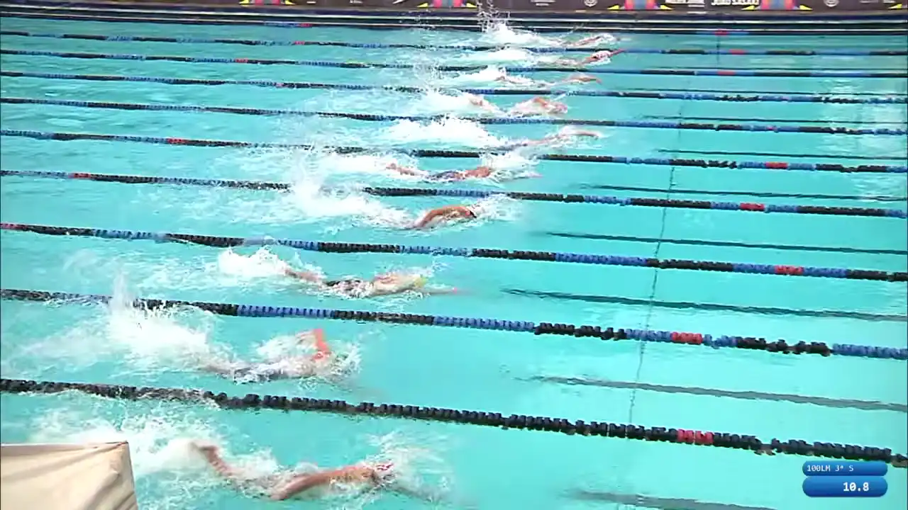 100m Livre Masculino - Série 3 - Juvenil 1