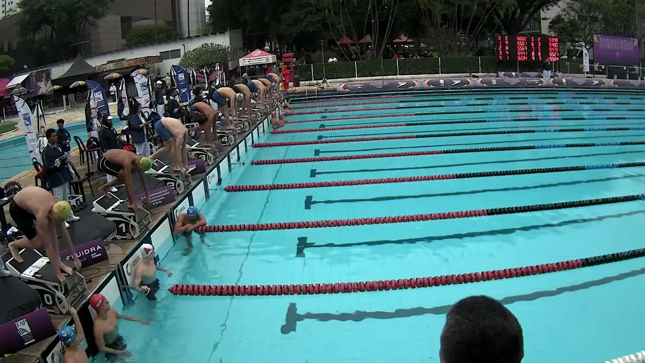 100m Livre Masculino - Série 1 - Juvenil 2