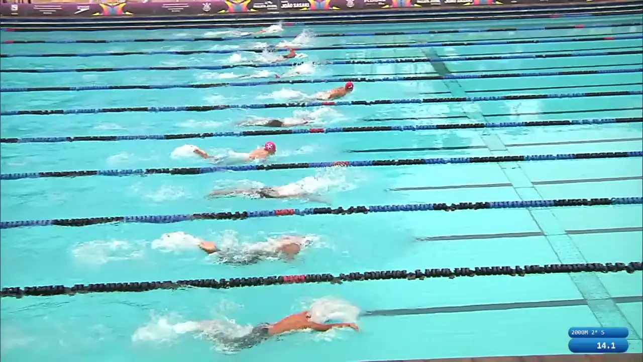 200m Borboleta Masculino - Série 2 - Juvenil 1
