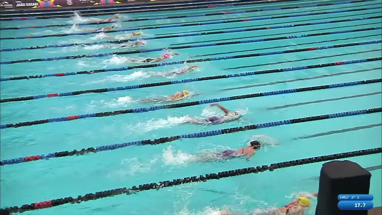 100m Livre Feminino - Série 2 - Juvenil 1