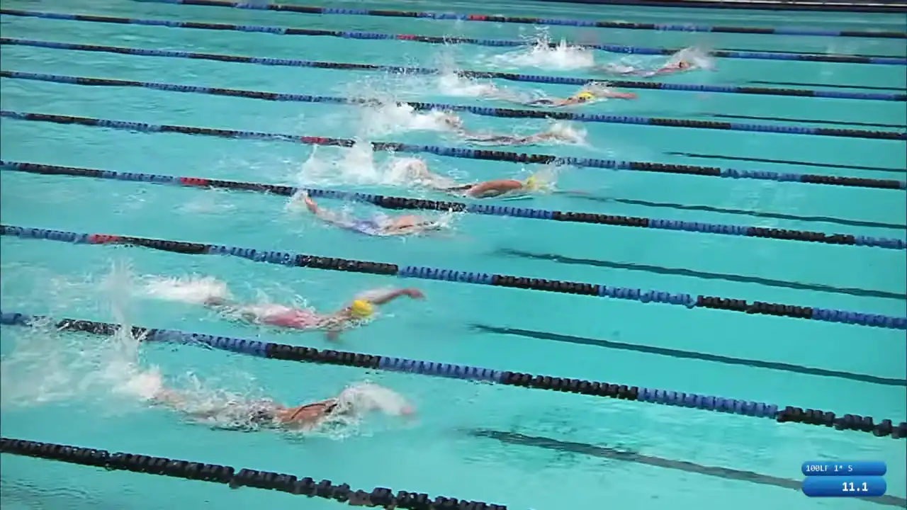 100m Livre Feminino - Série 1 - Juvenil 2
