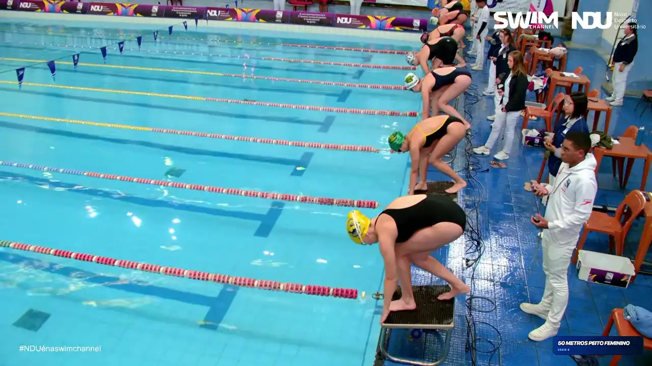 50m Peito Feminino - Série 8