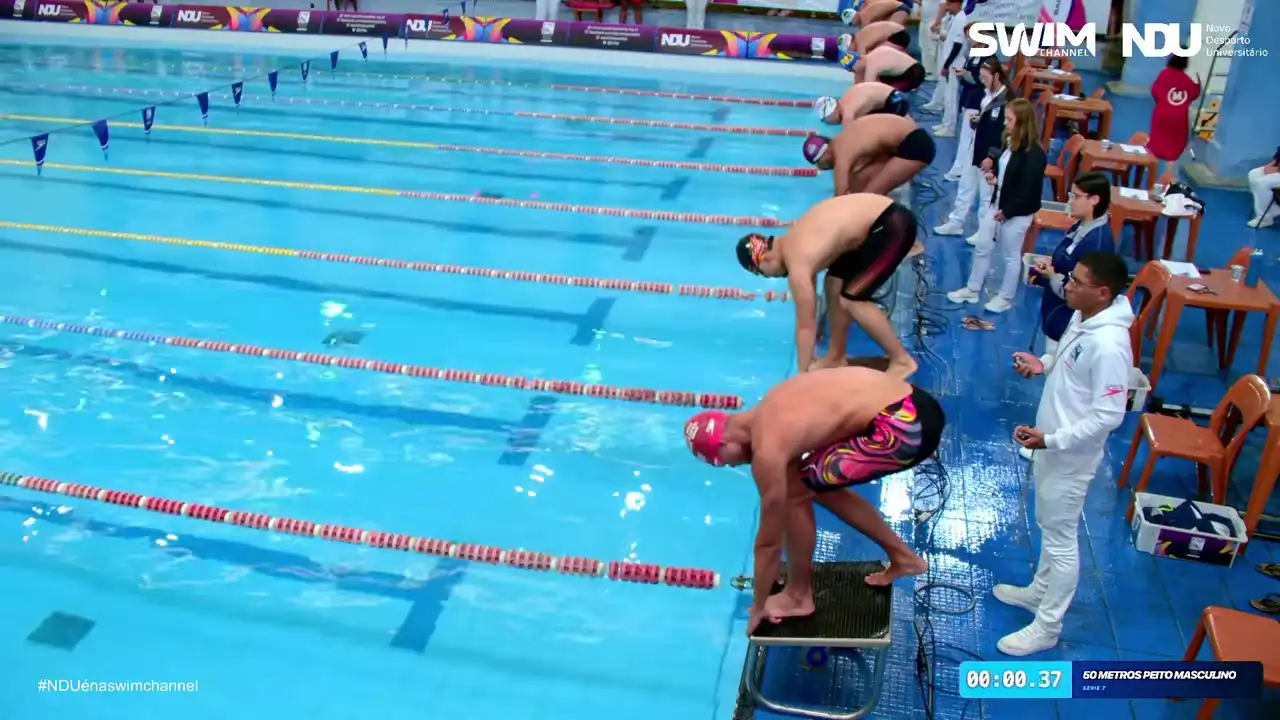 50m Peito Masculino - Série 7