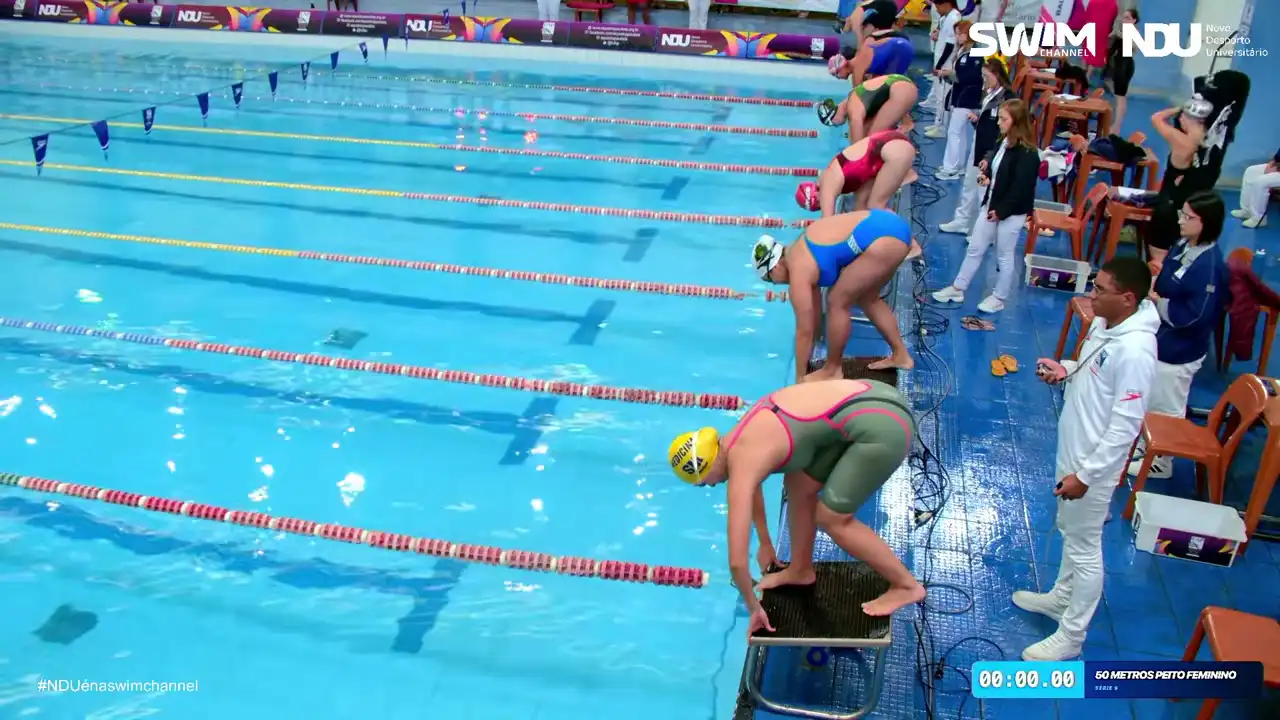 50m Peito Feminino - Série 9