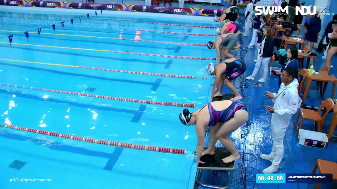 50m Peito Feminino - Série 10