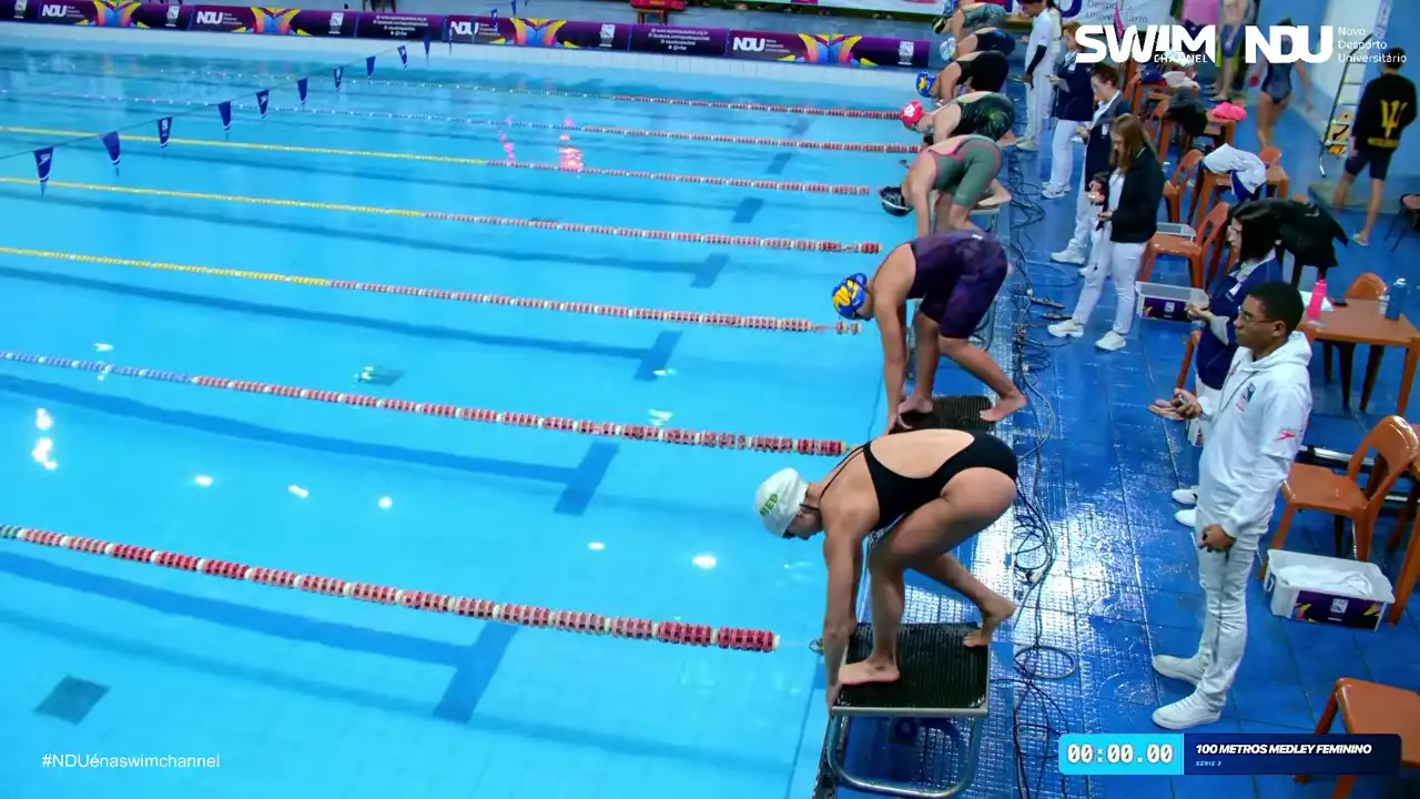 100m Medley Feminino - Série 3