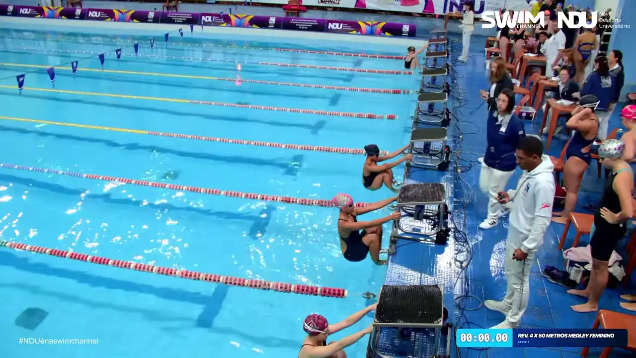 Revezamento 4×50m Medley Feminino