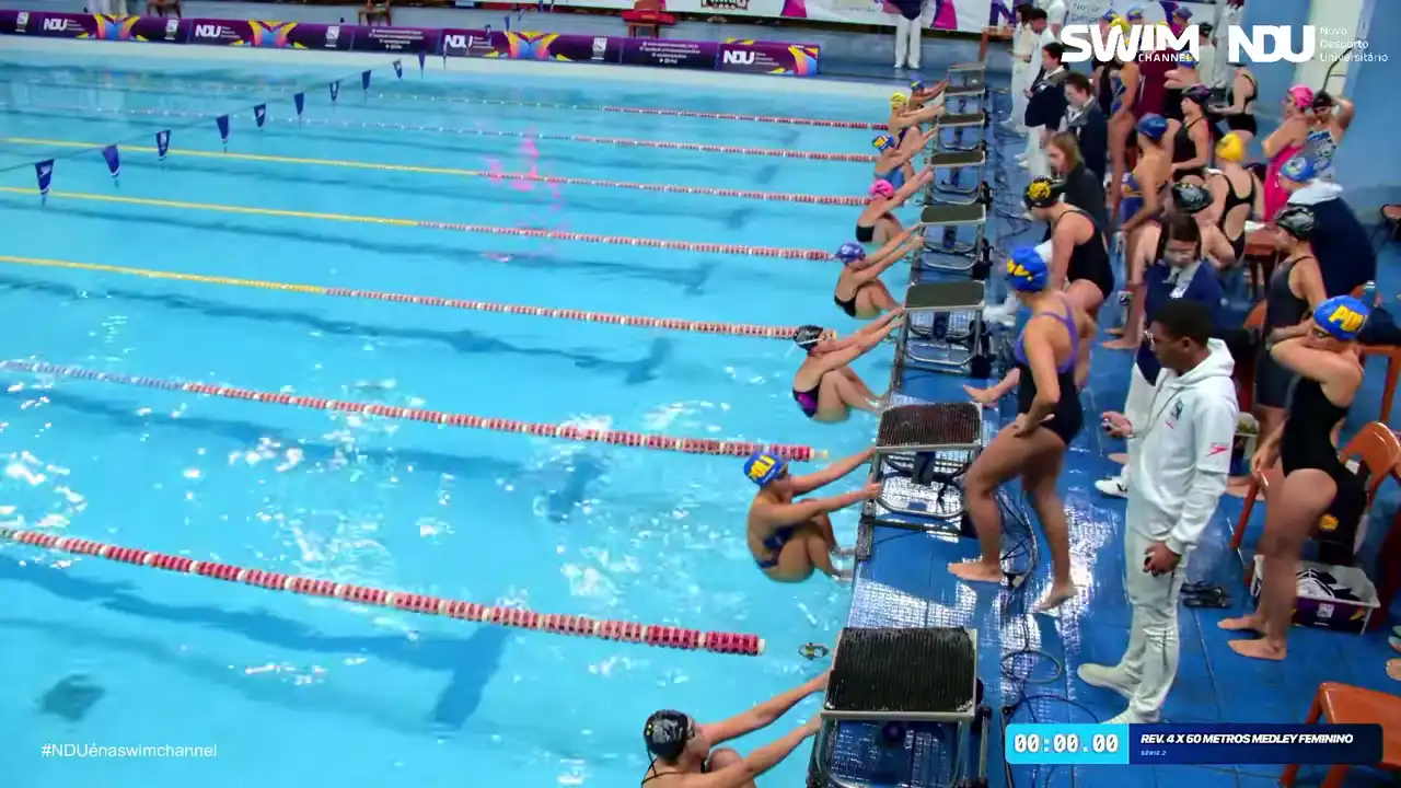 Revezamento 4×50m Medley Feminino - Série 2