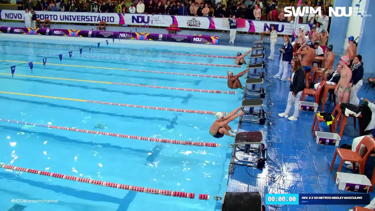 Revezamento 4×50m Medley Masculino