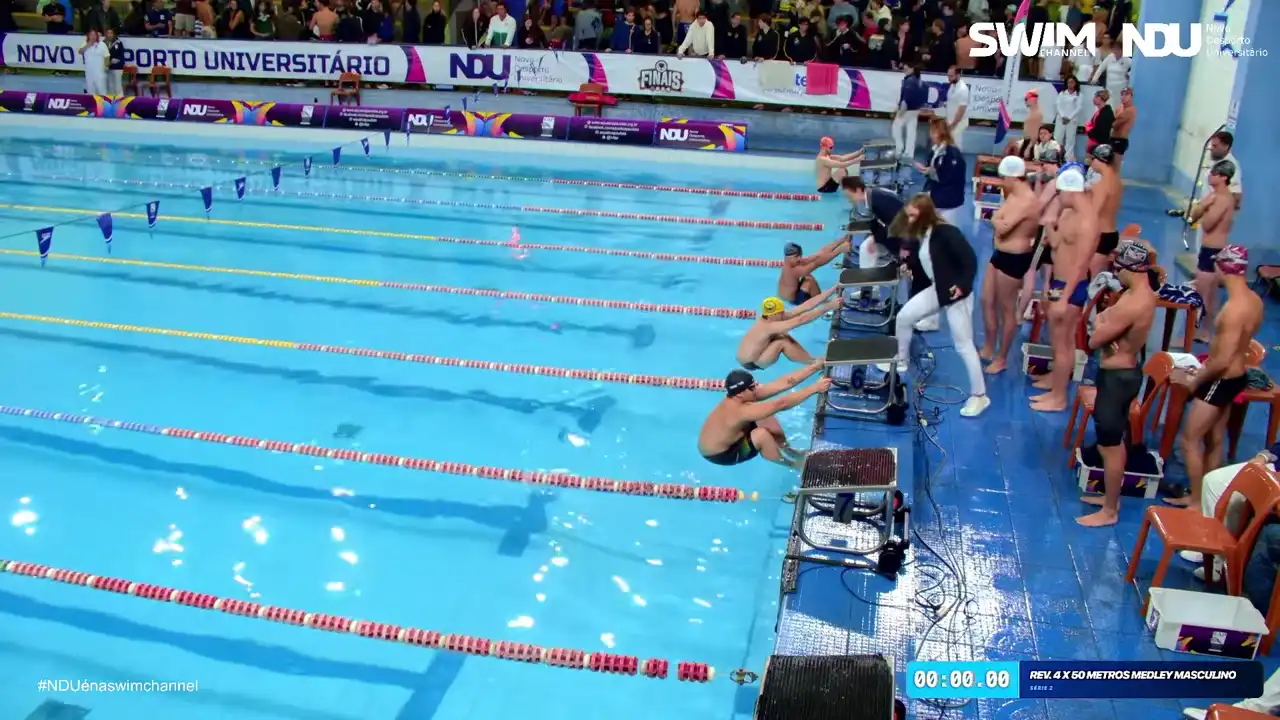 Revezamento 4×50m Medley Masculino - Série 2